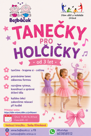 TANEČKY PRO MALÉ HOLČIČKY